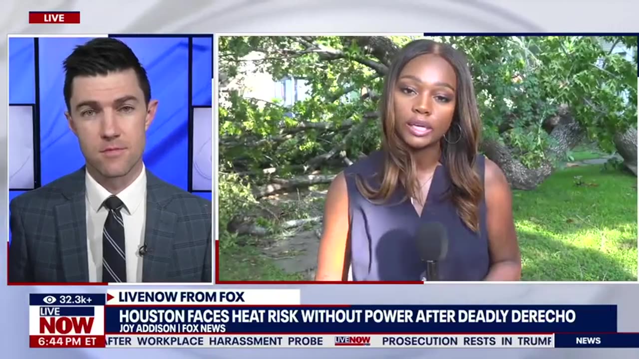 Houston storms update_ suffocating heat, power outages, severe destruction _ LiveNOW from FOX