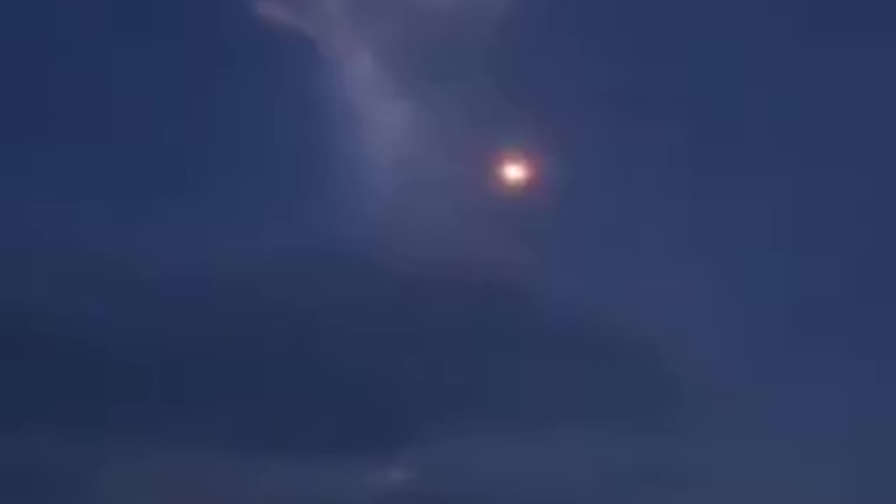 Strange explosion over LA 26th October 2024