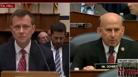 Watch 'F.BI JERK' Peter Strzok has MELTDOWN after Goumert SHREDS him with 'Cl.inton email' coverup