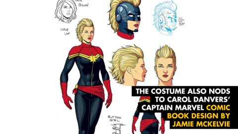 Captain Marvel's Looks Comics vs. MCU