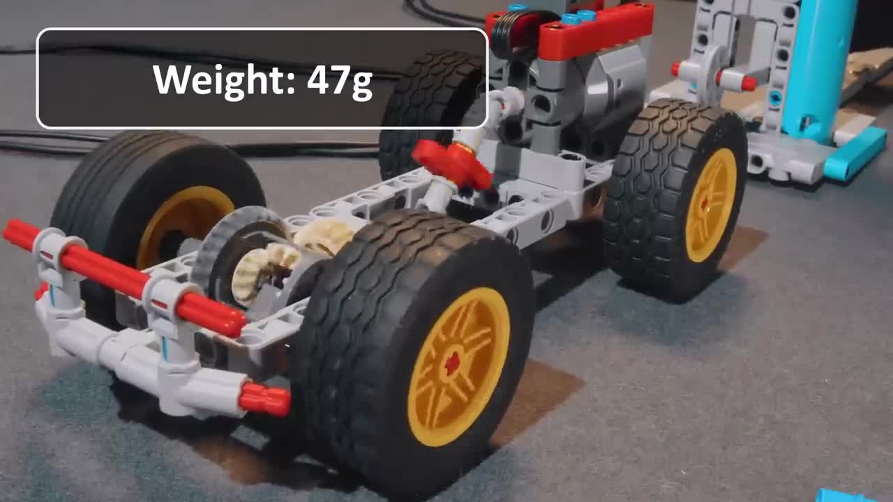 Strongest Lego Technic Vehicle - Gym Workout - Making and Testing #lego #moc #experiment