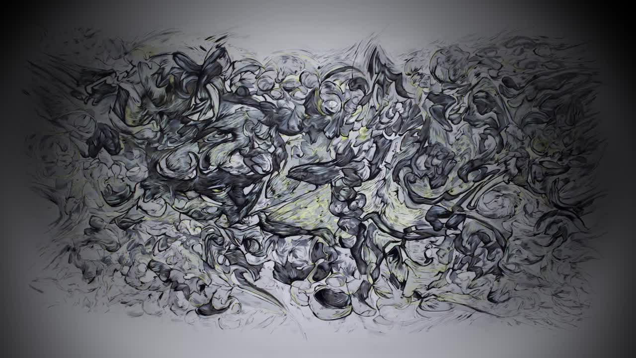 Oil painting - Video 3D exhibition / Visuals: @alejandro_mendez_art