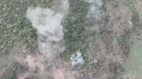 The work of combat Buryats from the 11th Guards Brigade. At the end of the epic tank set on fire.