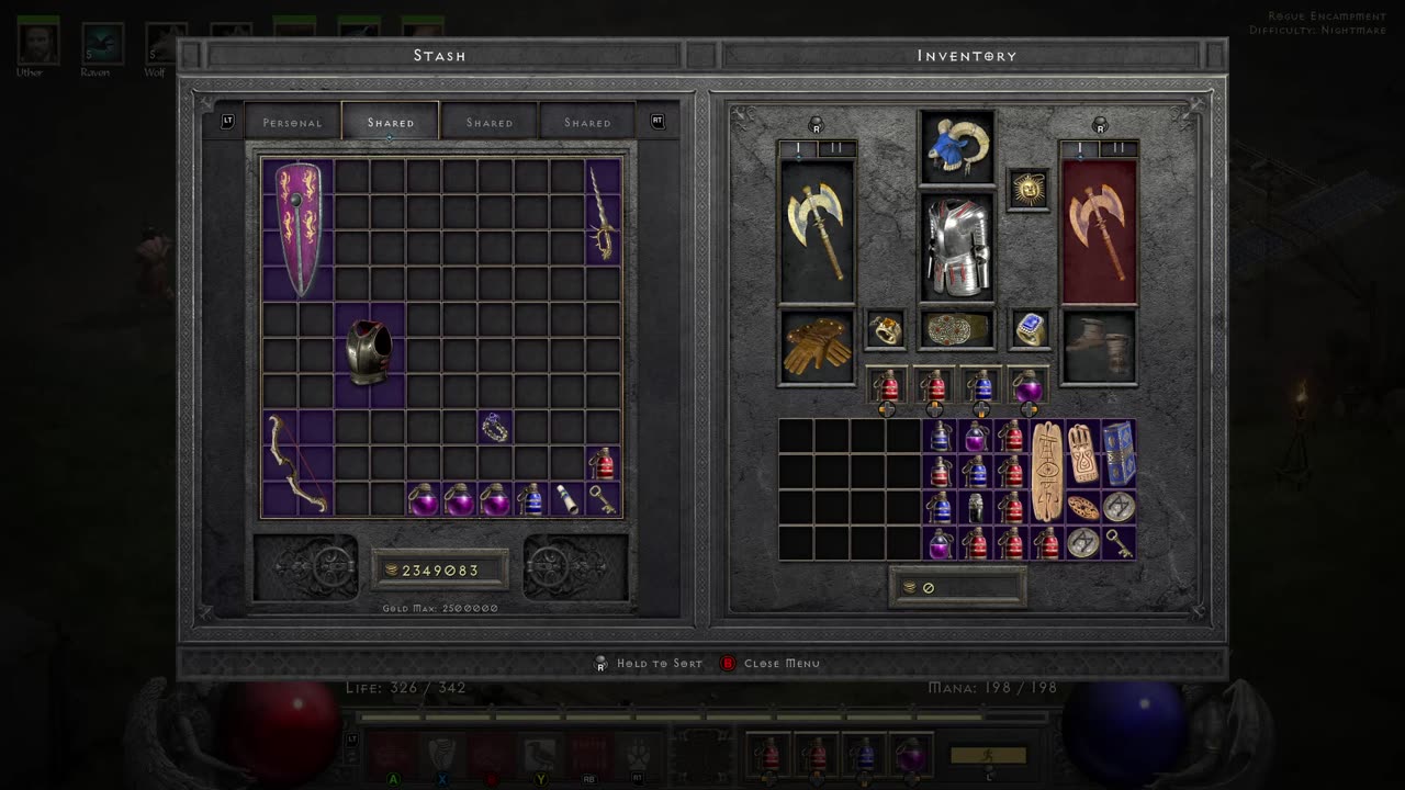 diablo 2 res p36 - get really tired of farming for runes so I don't think I'm gonna anymore