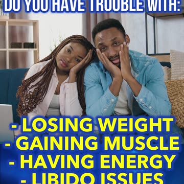 #Titan Poll Do you have trouble w/: Losing weight, Gaining muscle, Having energy or Libido issues?