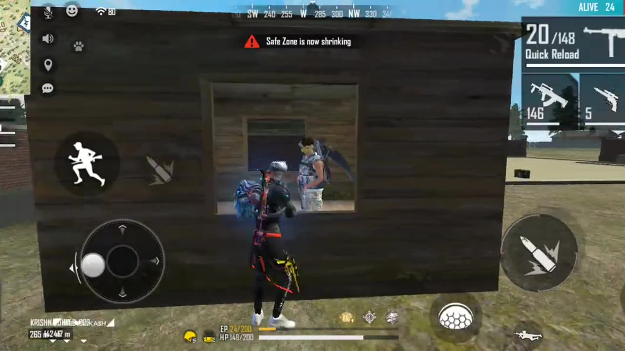 Free fire gameplay