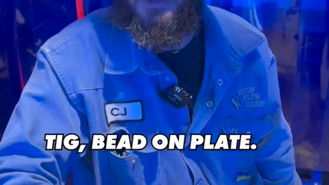 Trying something new 😏 #westernweldingacademy #bluecollartour