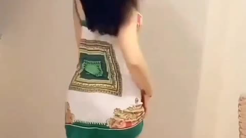 Beautiful American girl dance in Asian style part38 🔥💕😘😘🔥