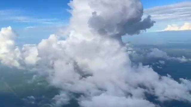 Amazing sky blue view