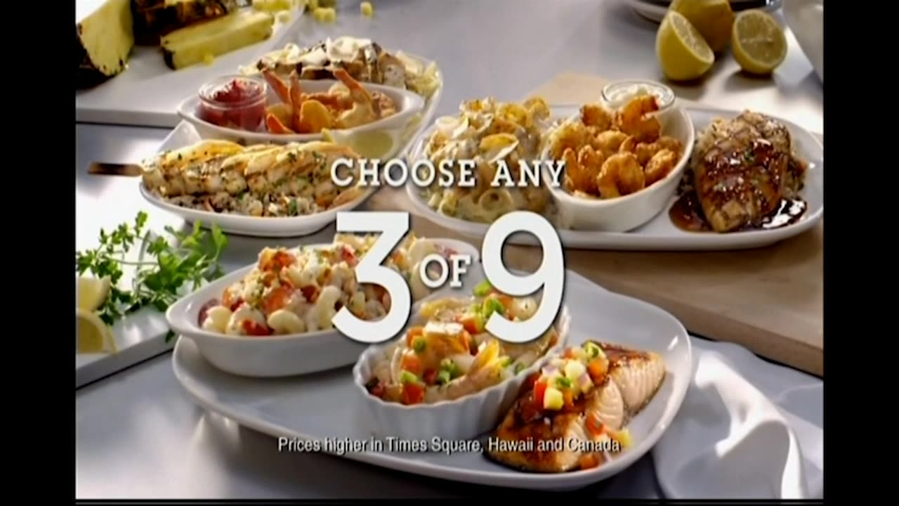 April 27, 2015 - Seafood Trios at Red Lobster