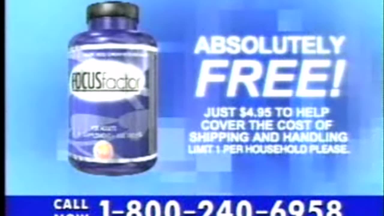 Focus Factor Commercial