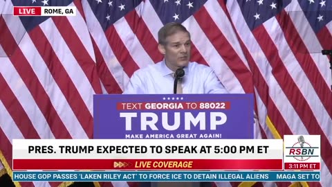 Jim Jordan @ Georgia MAGA Rally