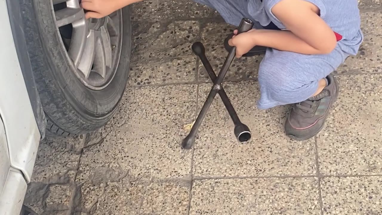 Teenage professional mechanic