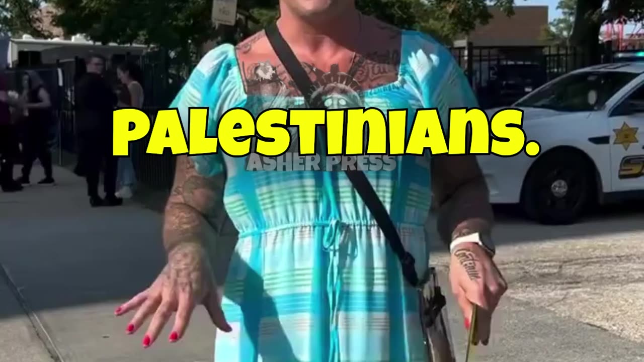 Former Bachelorette star, Trans Activist For Gaza - "They would accept me with open arms."