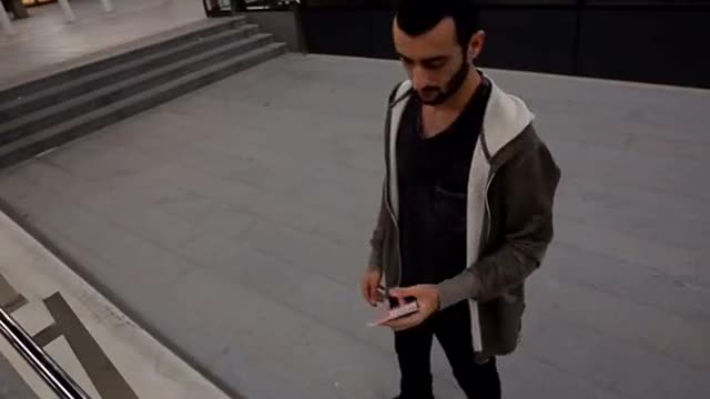 tickets that he himself painted