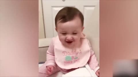 FUNNIEST BABY: TRY NOT TO LAUGH (cutest on the planet)