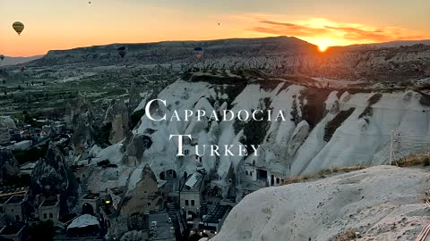 Cappadocia - Turkey _ Fairytale Valleys, Traditional Cave Hotels & Hot Air Balloon Rides At Sunrise