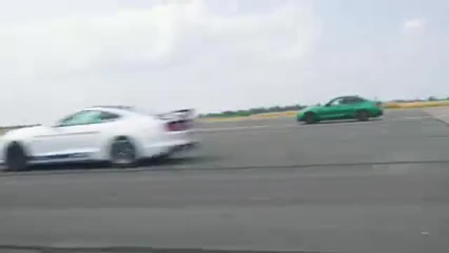 750hp Nissan Skyline R34 GT-R v 735hp Mustang v BMW M3