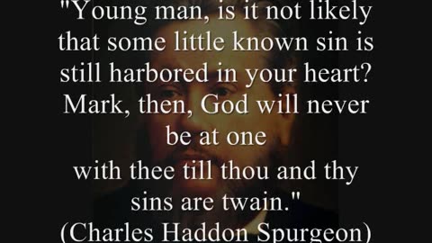 'Charles H Spurgeon Exposed' 11/29/2008 - sanderson1611 Channel Revival