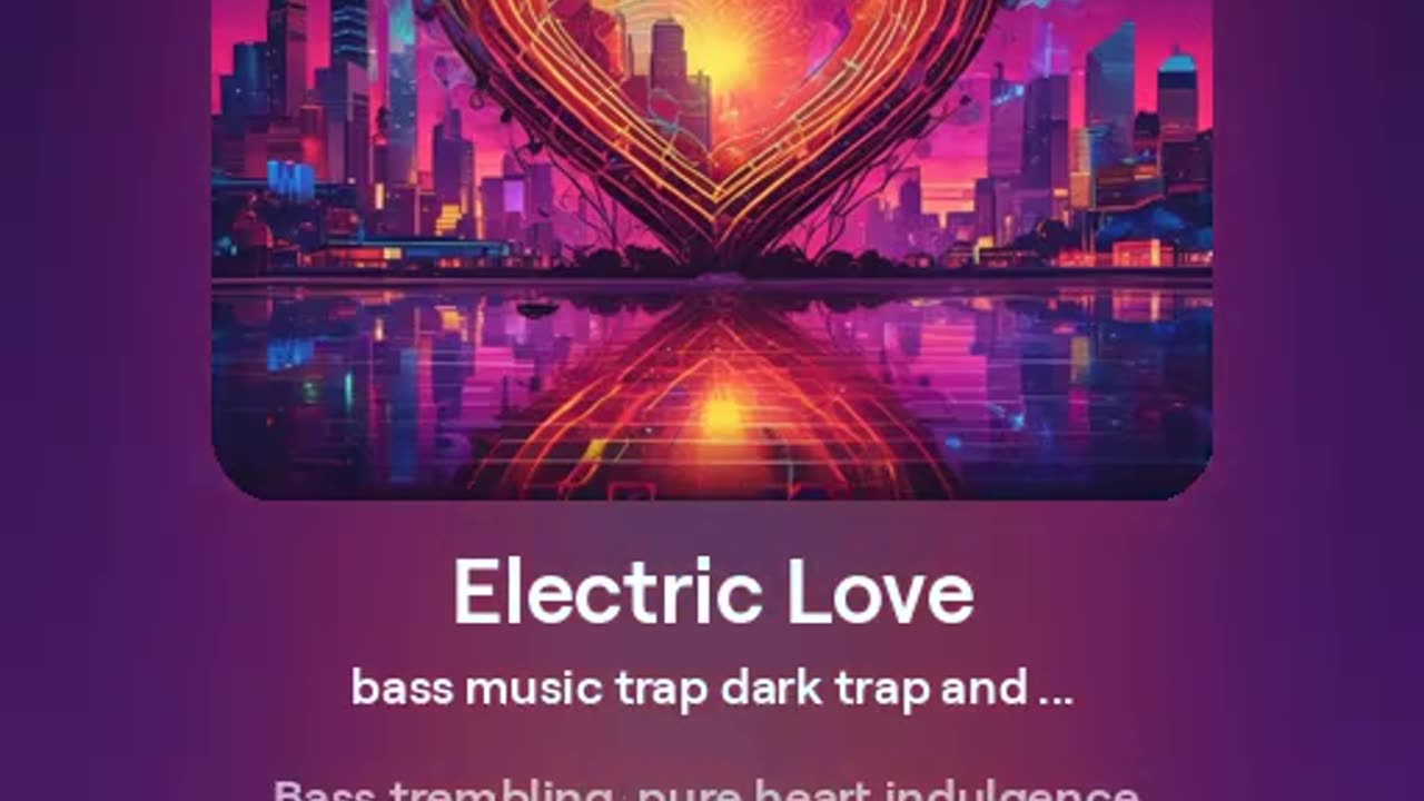 Electric Love Dark TRap Music Track 2024