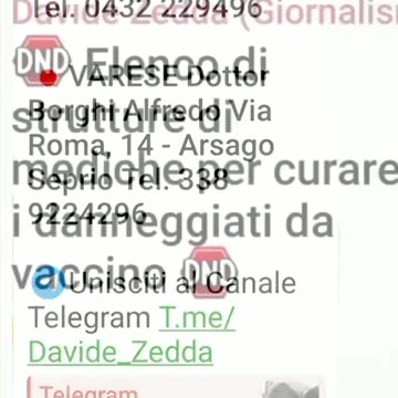 Elenco di strutture mediche Italiane dove curano i danneggiati da vaccino anti-covid