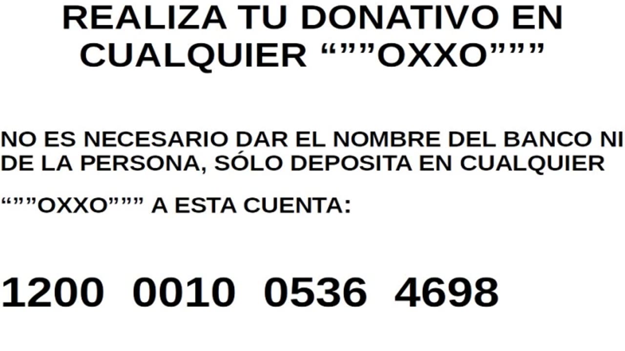 DEPOSITA TU DONATIVO A DALILA DEL COMANDO ASHTAR