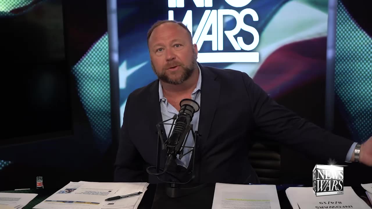 Censored Report On El Paso Massacre And Potential Civil War From Alex Jones