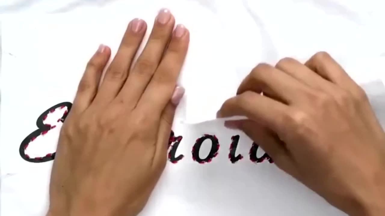 Make a t shirt with your name