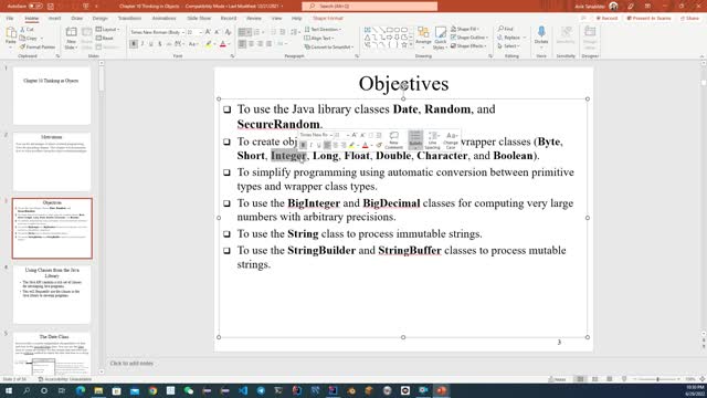 Java programming 6-29-2022
