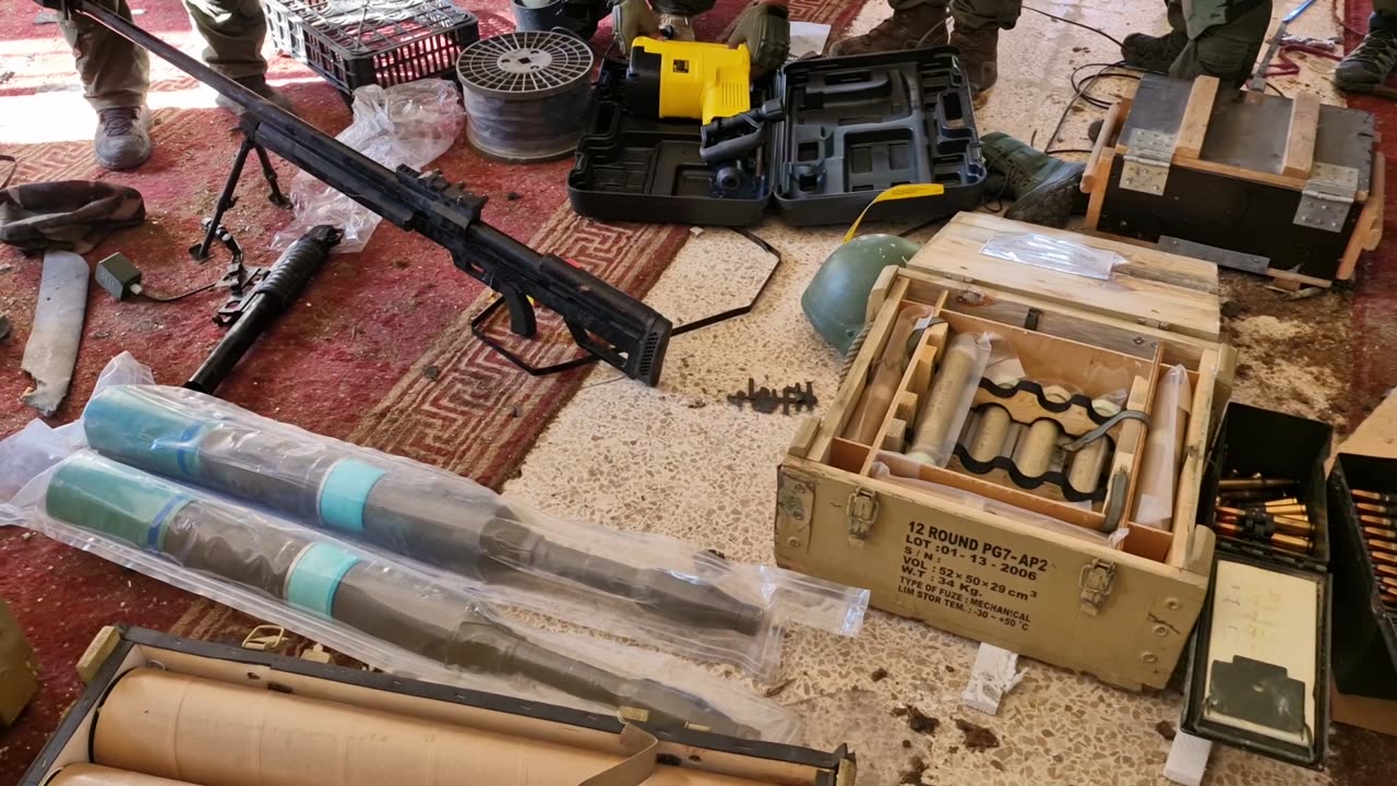 IDF: Weapons Located in a Mosque in Southern Lebanon Attached is additional