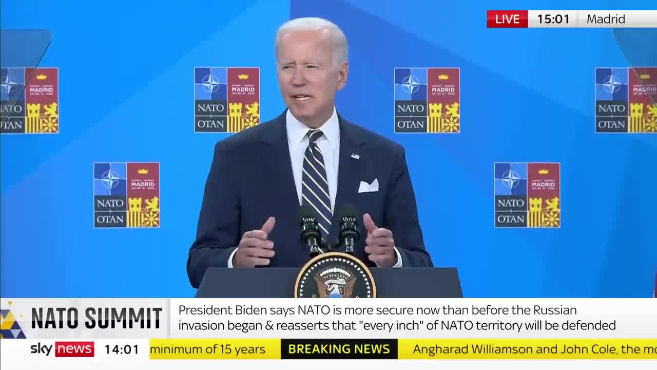 Biden: 'Every inch of NATO territory will be defended'