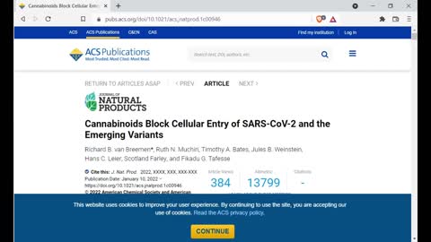 Cannabinoids that help prevent Covid