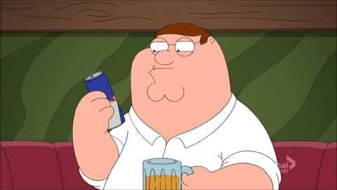 Peter - Red Bull - Ray of Light - Family Guy