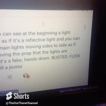 GUFON lies to cover-up thirdphaseofmoon hoaxing a UFO over LA he admitted it was staged years ago