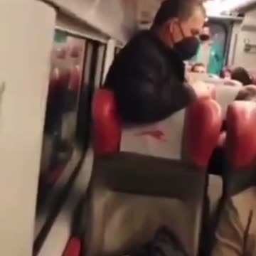 Citizen without a Green-Pass on Milan Rome train is reported and arrested.