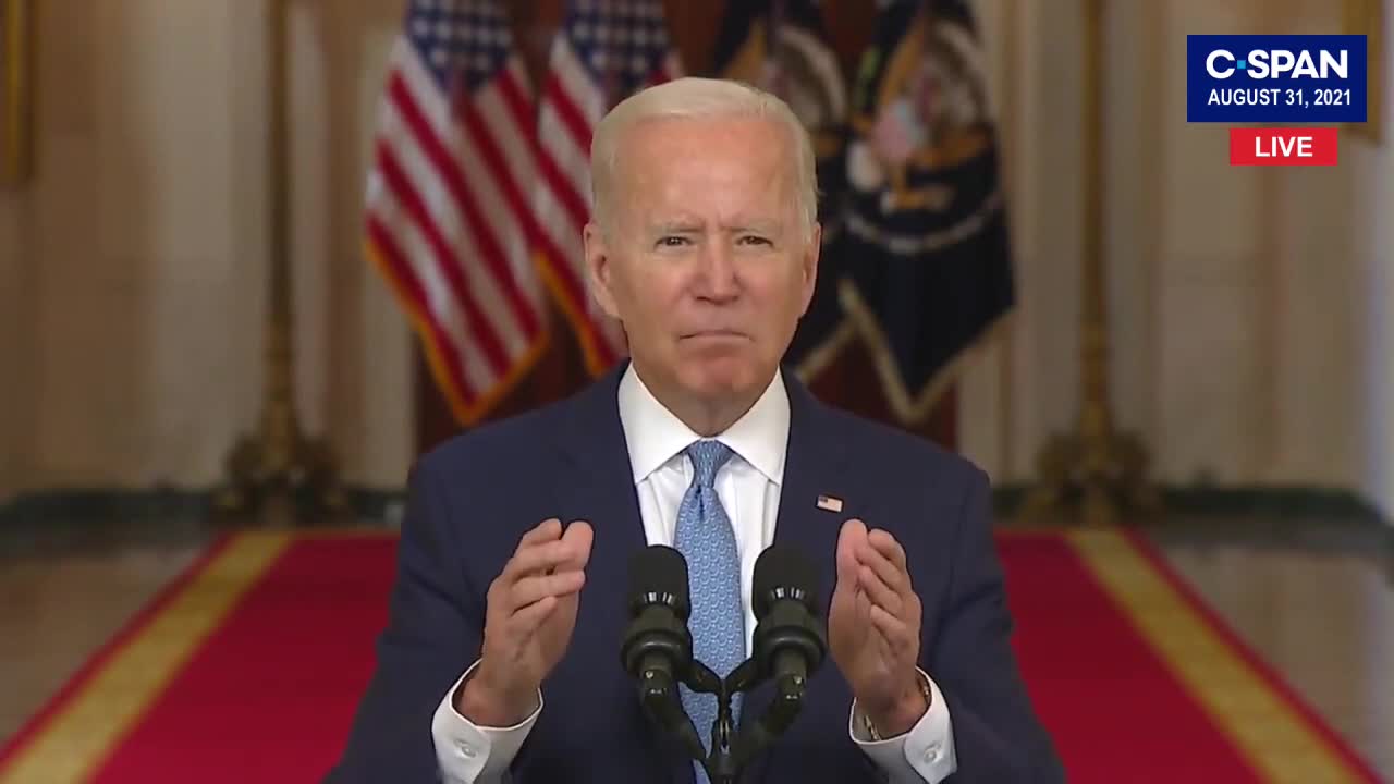 Joe Biden's Afghanistan Victory Speech (FULL) August 31, 2021