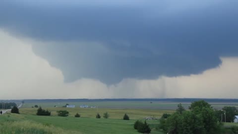 RAW Storm Chase footage - Abilene/Chapman Kansas Tornado May 25, 2016.