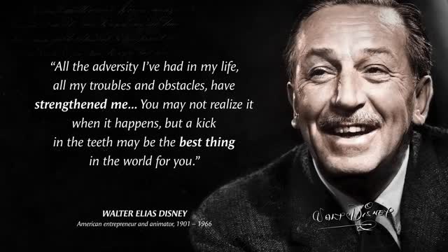 Walt Disney Said These 21 Things, And They're Worth Listening To! - Inspirational Sayings