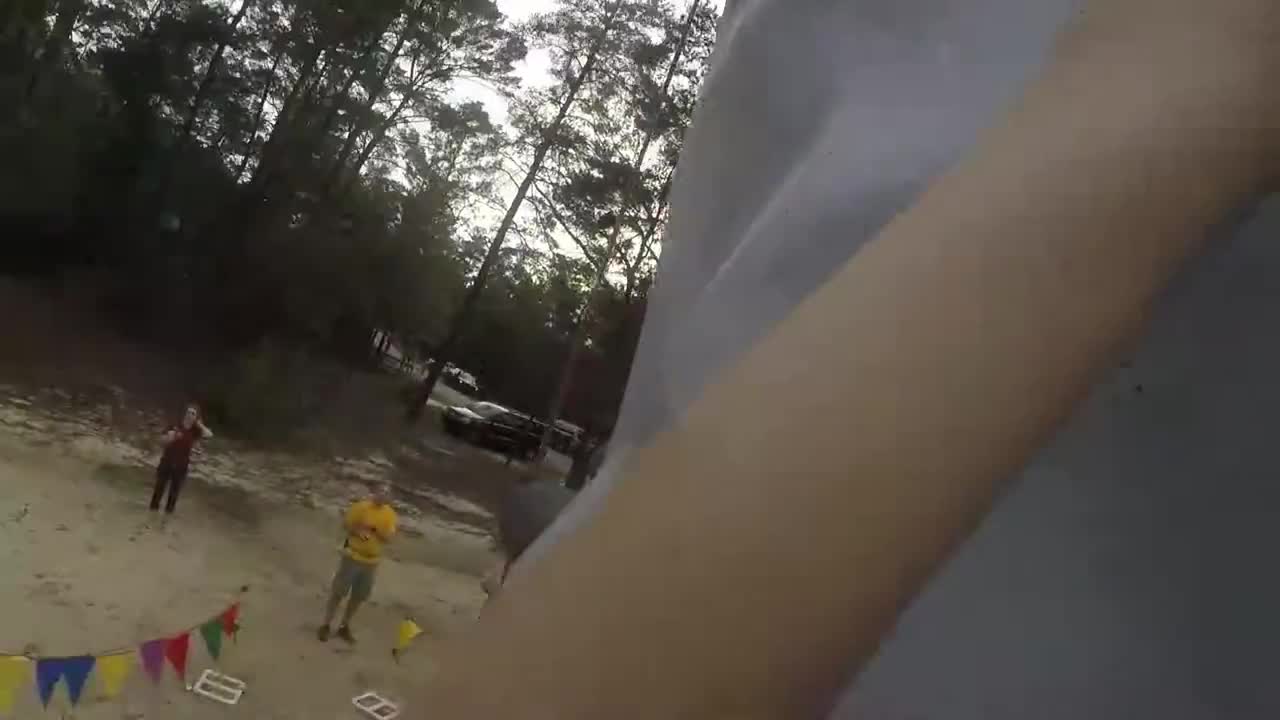 Rock Climbing Wall using Go Pro at Spanish Trail Scout Reservation