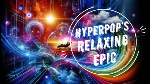 'Digital Dreamscape- Hyperpop's Relaxing Epic - Soothe Your Soul with Synths'