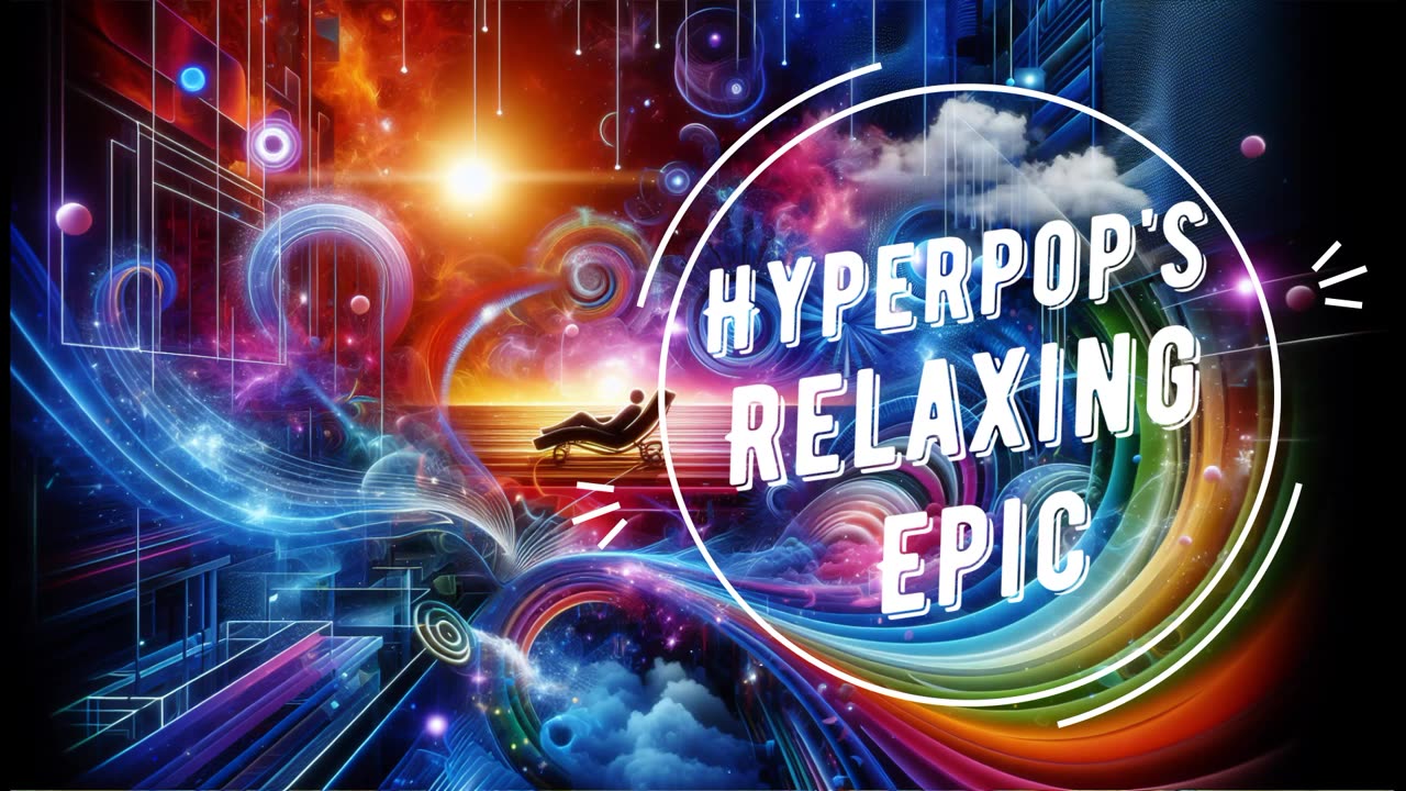 'Digital Dreamscape- Hyperpop's Relaxing Epic - Soothe Your Soul with Synths'