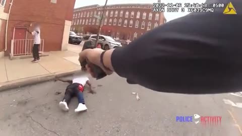 Police officer saves girl