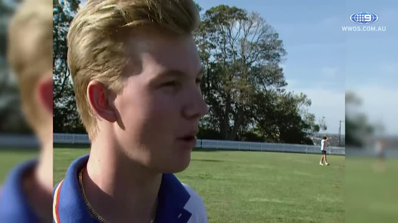 Promising youngster Brett Lee tries to break from older brother’s shadow _ Wide World of Sports