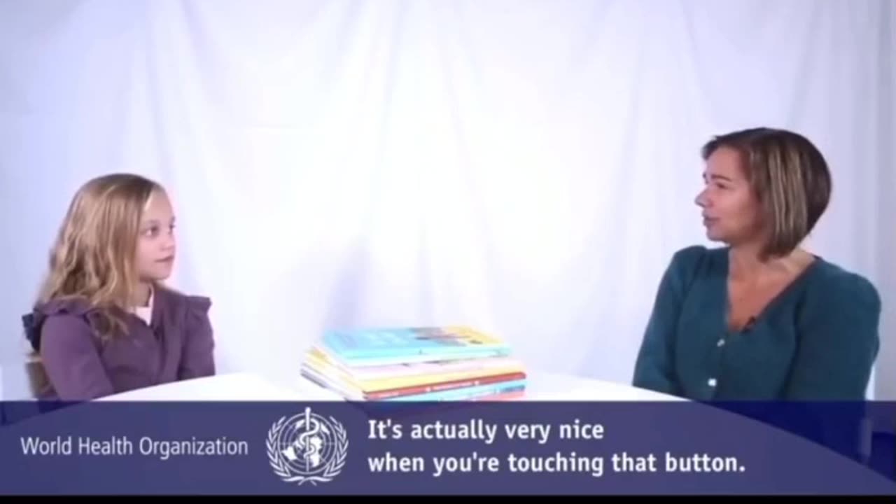 This is a crime against children, this is grooming, this is evil of the highest calibre. UN / WHO agenda 2030 Rutgers is funded by Gates. Based in Netherlands. «Vaxines» and «healthcare»