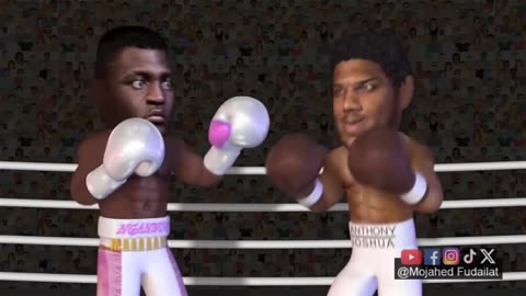 Anthony Joshua KO Francis Ngannou