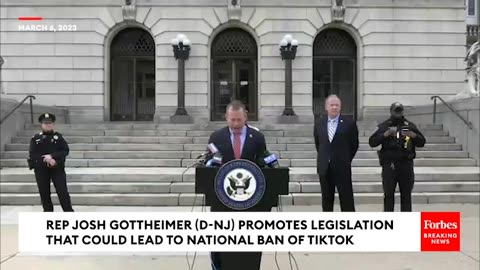 JUST IN- Democratic Lawmaker Calls For Ban On TikTok In US If Changes Not Made