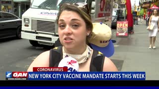 New York City vaccine mandate starts this week