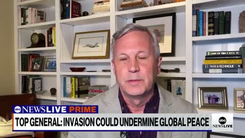 TOP GENERAL:INVASION COULD UNDERMINE GLOBAL PEACE