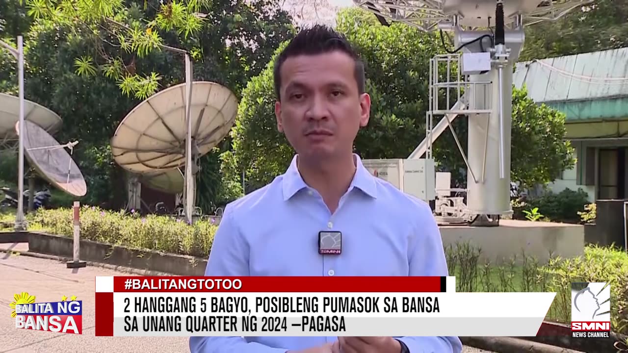 2 hanggang 5 bagyo, posibleng pumasok sa bansa sa unang quarter ng 2024 —PAGASA