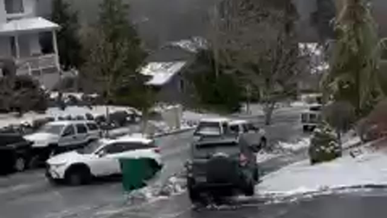 ICY ROAD MAYHEM